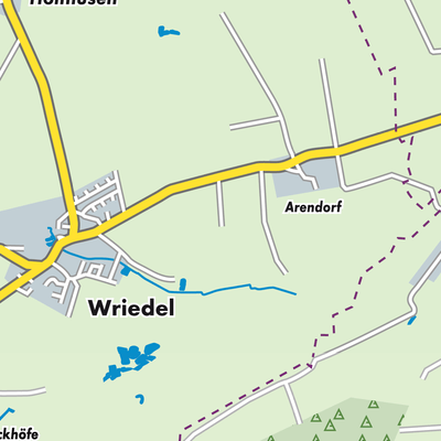 Übersichtsplan Wriedel