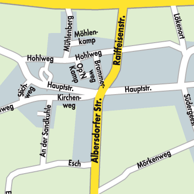 Stadtplan Wrohm