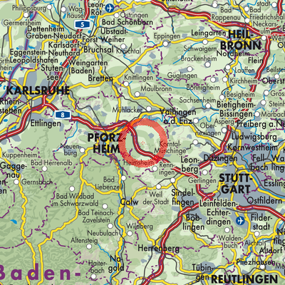 Landkarte Wurmberg