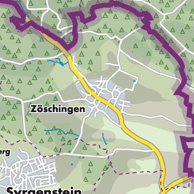Übersichtsplan Zöschingen