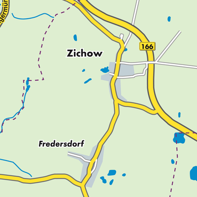 Übersichtsplan Zichow