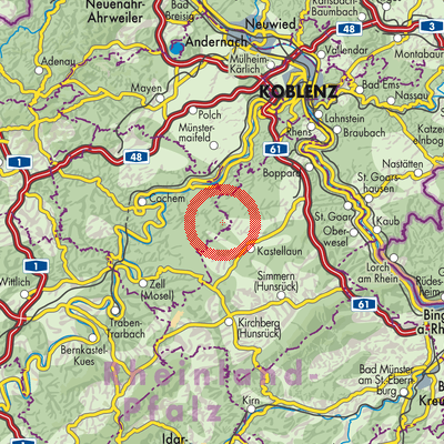 Landkarte Zilshausen