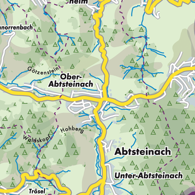 Übersichtsplan Abtsteinach