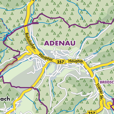 Übersichtsplan Adenau