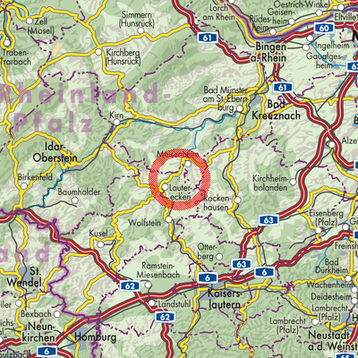 Landkarte Adenbach