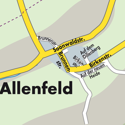Stadtplan Allenfeld