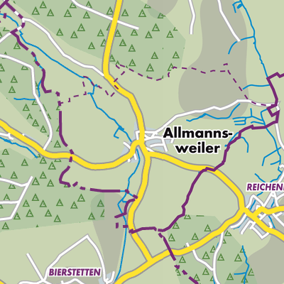 Übersichtsplan Allmannsweiler