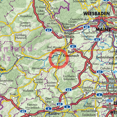 Landkarte Altenbamberg