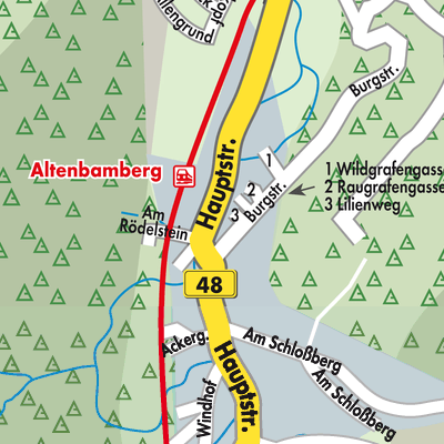 Stadtplan Altenbamberg
