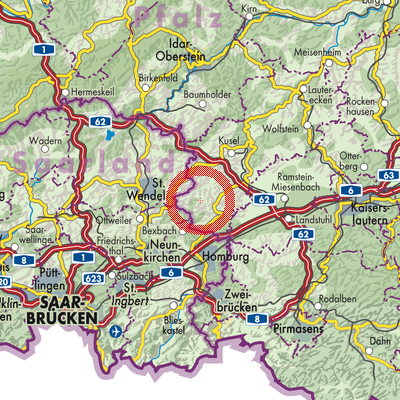Landkarte Altenkirchen