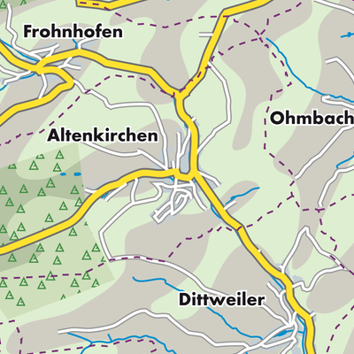 Übersichtsplan Altenkirchen