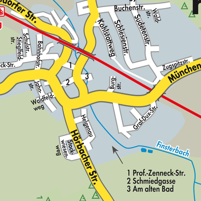 Stadtplan Althegnenberg