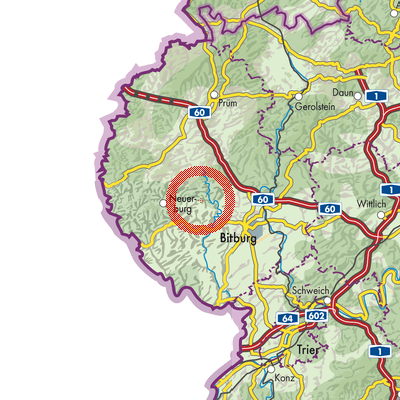 Landkarte Altscheid