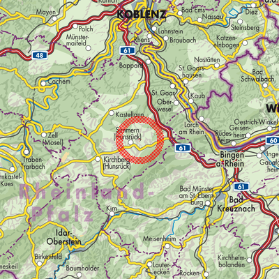 Landkarte Altweidelbach