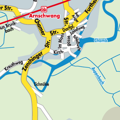 Stadtplan Arnschwang
