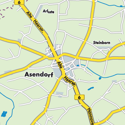 Übersichtsplan Asendorf