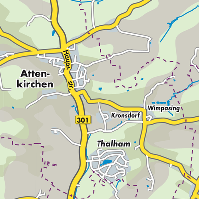 Übersichtsplan Attenkirchen