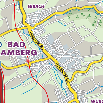 Übersichtsplan Bad Camberg