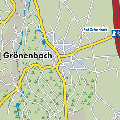 Übersichtsplan Bad Grönenbach