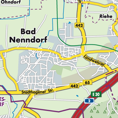 Übersichtsplan Bad Nenndorf