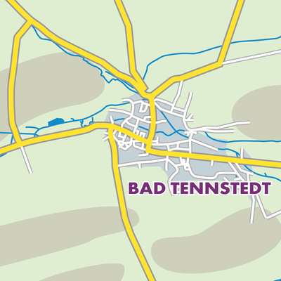 Übersichtsplan Bad Tennstedt