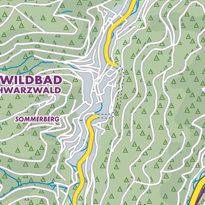 Übersichtsplan Bad Wildbad