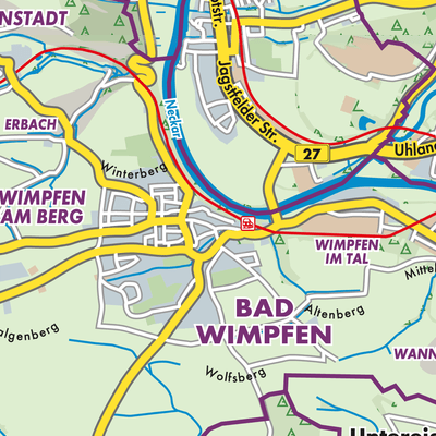 Übersichtsplan Bad Wimpfen