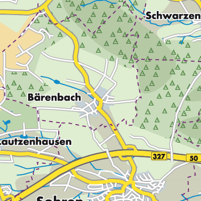 Übersichtsplan Bärenbach