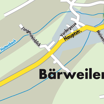 Stadtplan Bärweiler