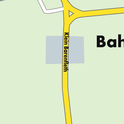 Stadtplan Bahrenfleth