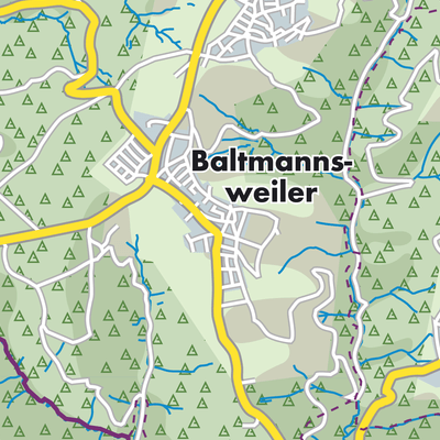 Übersichtsplan Baltmannsweiler