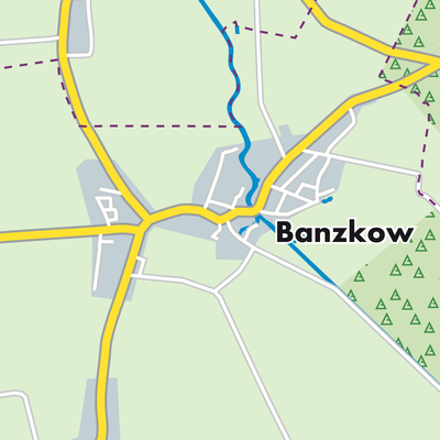 Übersichtsplan Banzkow