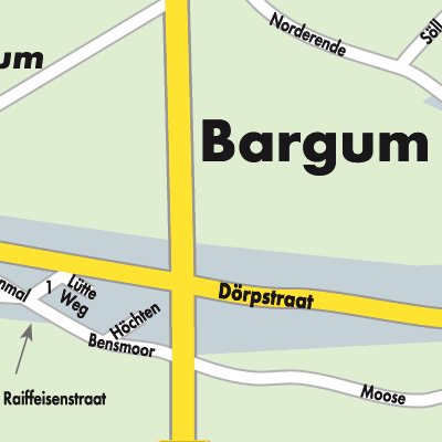 Stadtplan Bargum
