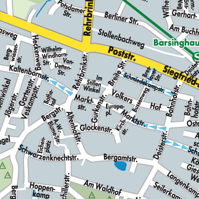 Stadtplan Barsinghausen