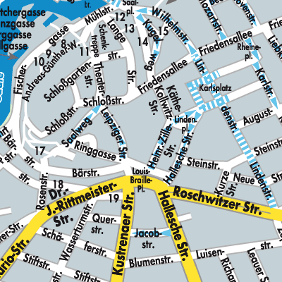 Stadtplan Bernburg