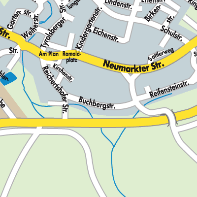 Stadtplan Berngau