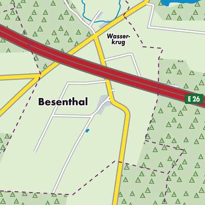 Übersichtsplan Besenthal