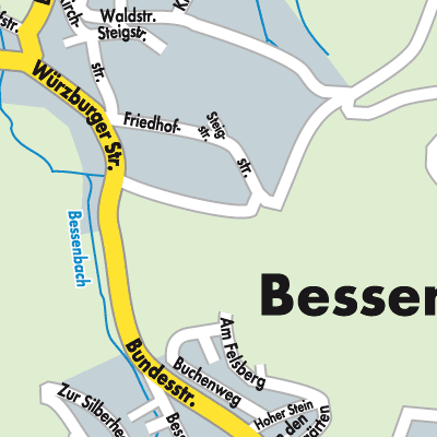 Stadtplan Bessenbach