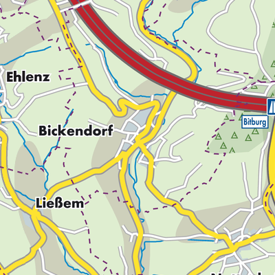 Übersichtsplan Bickendorf