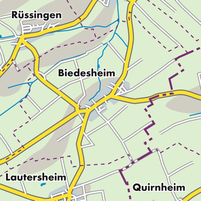 Übersichtsplan Biedesheim