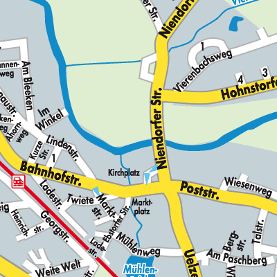 Stadtplan Bienenbüttel
