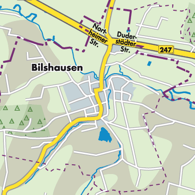 Übersichtsplan Bilshausen