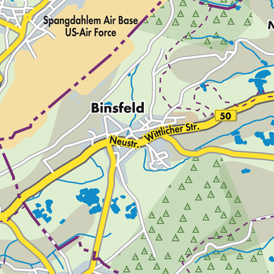 Übersichtsplan Binsfeld