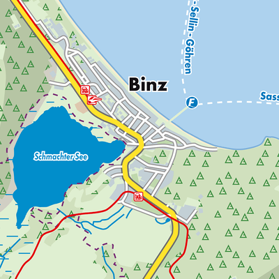 Übersichtsplan Binz