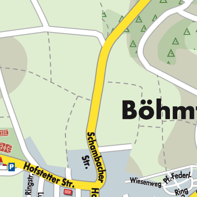 Stadtplan Böhmfeld