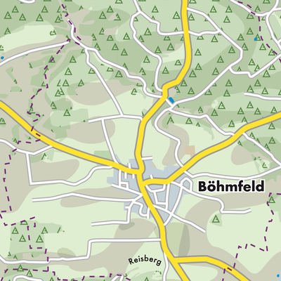 Übersichtsplan Böhmfeld