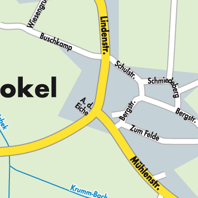 Stadtplan Bokel