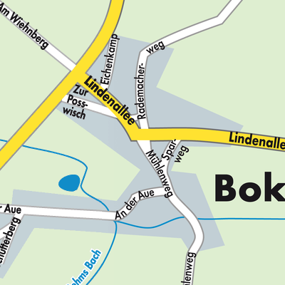 Stadtplan Bokel