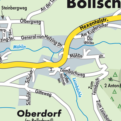 Stadtplan Bollschweil