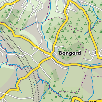 Übersichtsplan Bongard